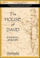 The House of David SATB choral sheet music cover